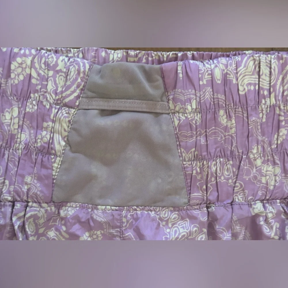 Fp movement by free people breezy, high-rise athletic shorts sz medium